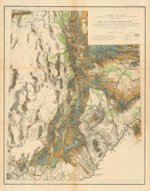 Utah Territory Map