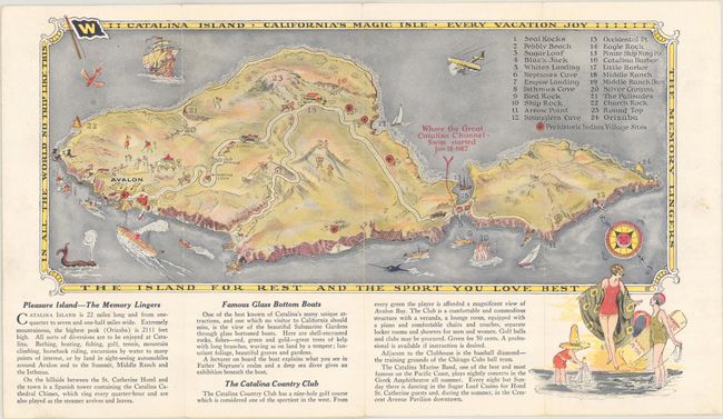 Old World Auctions Auction 192 Lot 237 Lot Of 2 Catalina Island