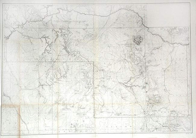 Old World Auctions Auction 104 Lot 198 Map Of The Navajo   104 198A 