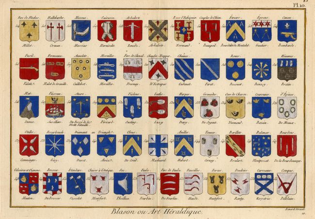 Old World Auctions - Auction 104 - Lot 656 - [Lot of 4] Blason ou Art ...