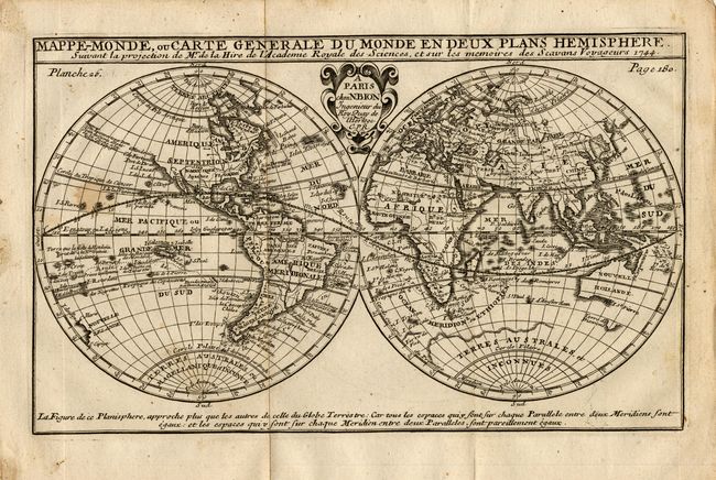 Old World Auctions - Auction 110 - Lot 747 - L'Usage des Globes Celeste ...