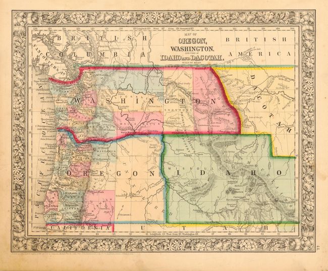 46th Parallel United States Map - Map