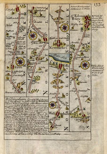 Old World Auctions - Auction 116 - Lot 439 - A Map Of Wiltshire 