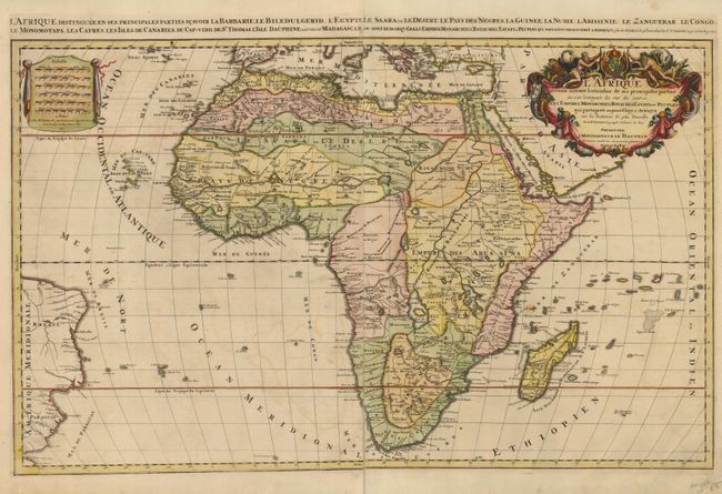 Old World Auctions - Auction 119 - Lot 809 - L'Afrique Divisee Suivant ...