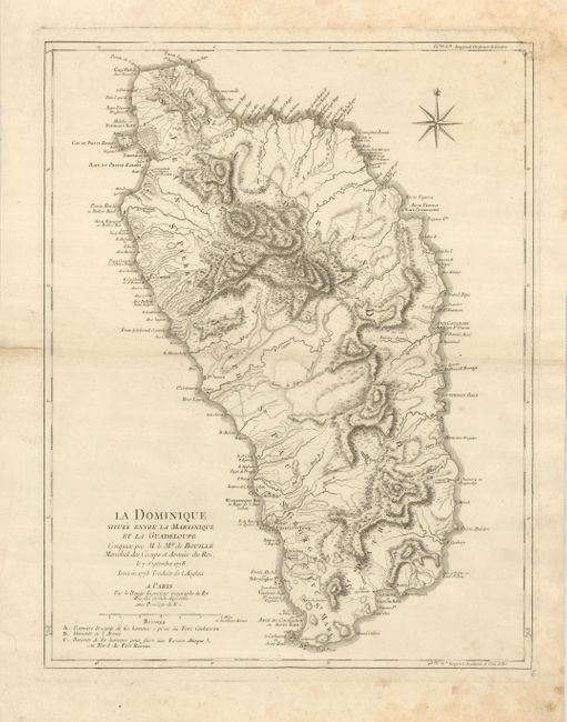 Old World Auctions Auction 121 Lot 352 Lot Of 5 La Dominique Situee Entre La Martinique Et La Guadeloupe With West India Islands Martinico On Sheet With Dominica And