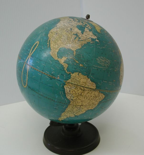 George F Cram Company Maps Old World Auctions - Auction 126 - Lot 64 - Cram's Universal Terrestrial  Globe 10 1/2 Inch