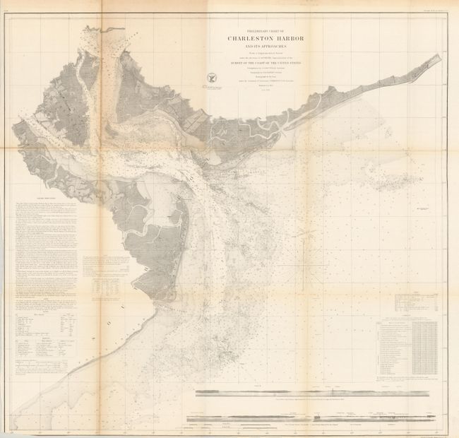 Preliminary Chart of Charleston Harbor and its Approaches