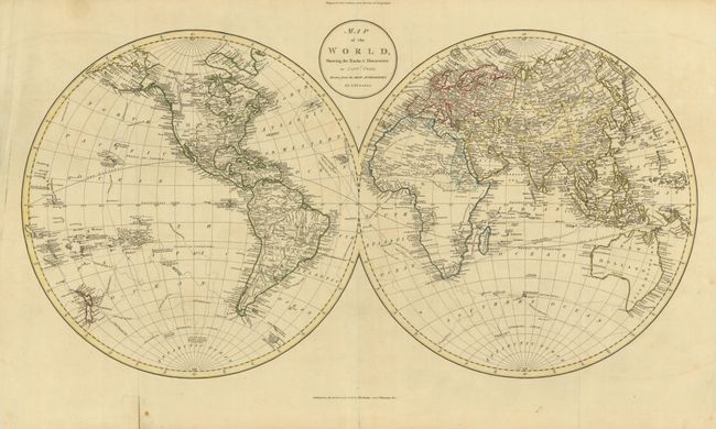 Old World Auctions - Auction 135 - Lot 20 - [Lot of 2] Mappe-Monde, ou ...