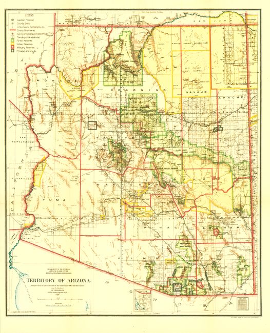 Old World Auctions - Auction 135 - Lot 239 - [Lot of 4 - Arizona Territory]