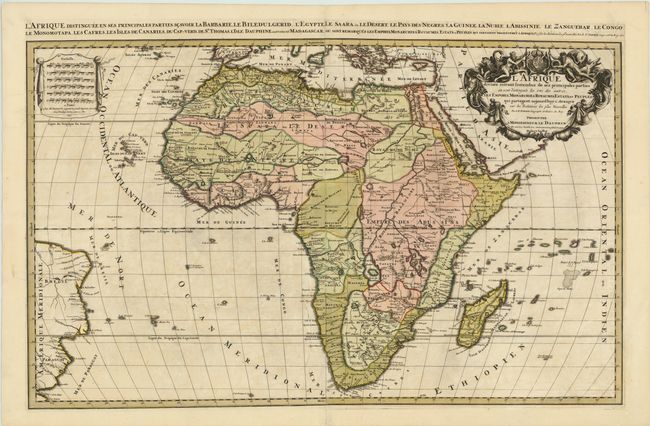 Old World Auctions - Auction 138 - Lot 809 - L'Afrique Divisee Suivant ...