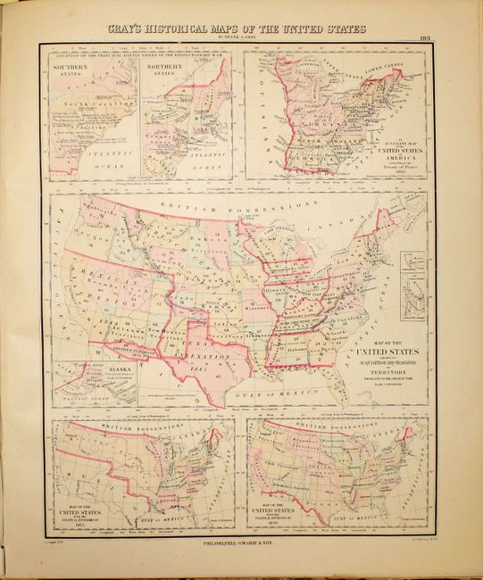 Old World Auctions - Auction 141 - Lot 776 - The National Atlas ...