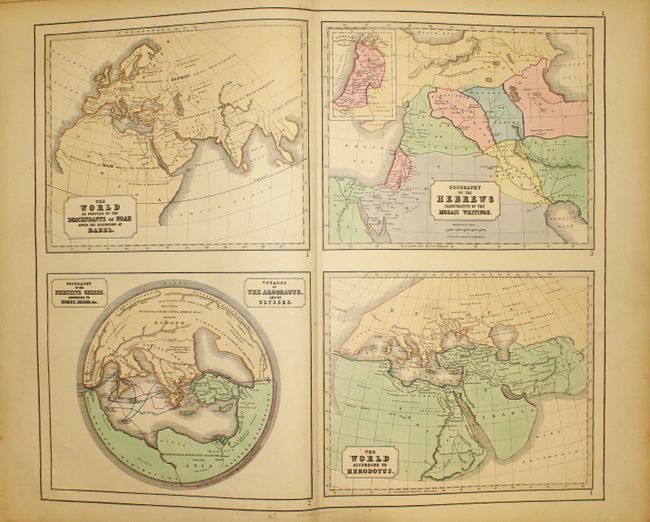 Old World Auctions - Auction 142 - Lot 763 - Philips' Atlas of Classical  Historical  Scriptural Geography, Illustrating the Scriptures, Ancient  Classics, Historians, Poets c.