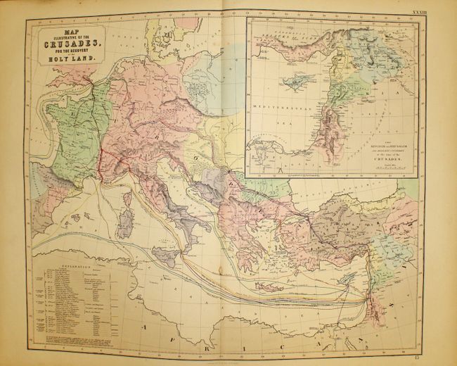 Old World Auctions - Auction 142 - Lot 763 - Philips' Atlas of Classical  Historical  Scriptural Geography, Illustrating the Scriptures, Ancient  Classics, Historians, Poets c.