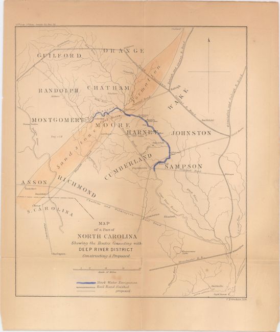 Old World Auctions - Auction 149 - Lot 272 - [Lot of 3] Map of the Deep ...