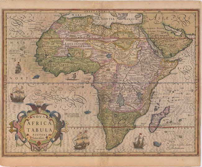 Old World Auctions - Auction 151 - Lot 675 - Nova Africae Tabula