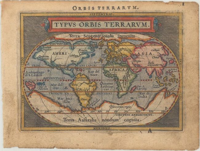 Old World Auctions - Auction 174 - Lot 13 - [Lot Of 5] Typus Orbis ...