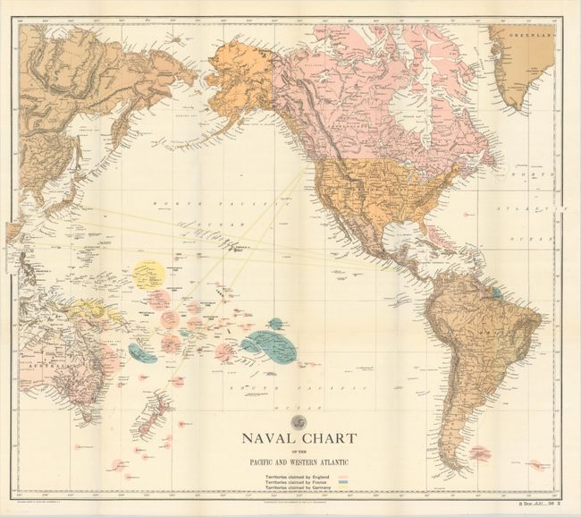 Old World Auctions - Auction 176 - Lot 685 - [Lot of 2] Naval Chart of ...