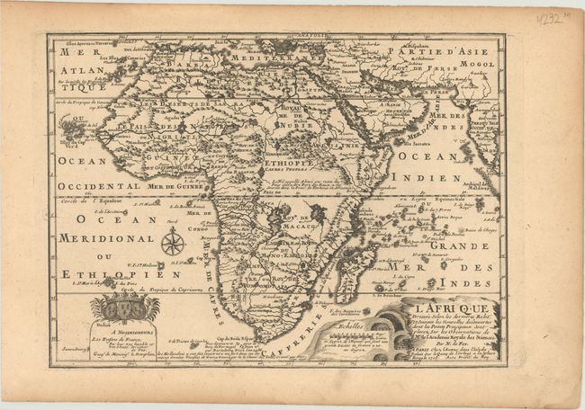 Old World Auctions - Auction 177 - Lot 667 - L'Afrique Dressee Selon ...