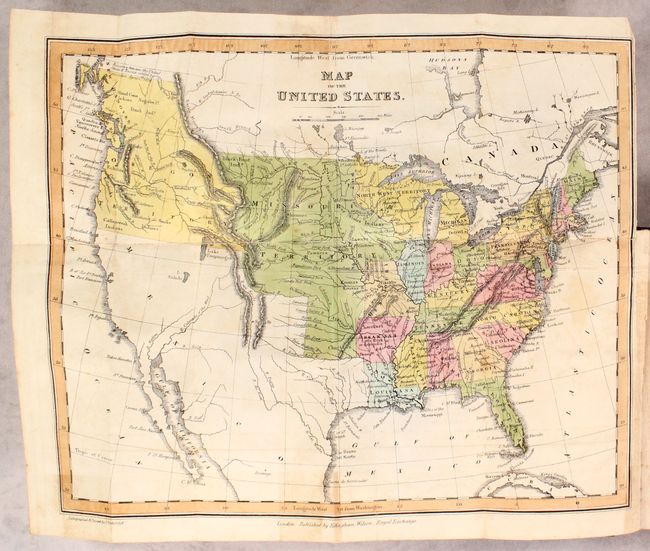Map of the United States [in] A Moral and Political Sketch of the United States of North America