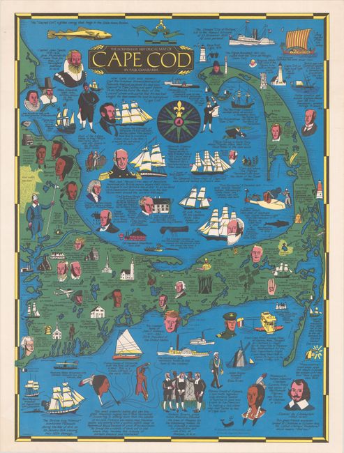cape cod history maps
