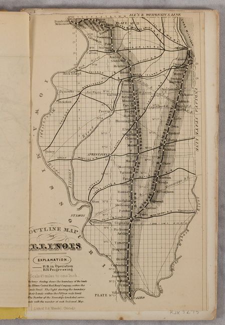 Old World Auctions Auction 188 Lot 223 2 Maps In Text Railway   188 223B 