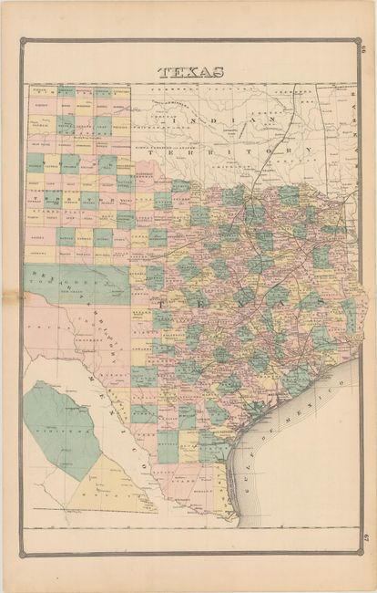 [Lot of 3] Texas [and] Tunison's Northern Texas and Indian Territory [and] Tunison's Southern Texas
