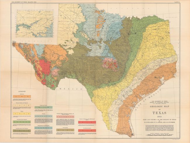 Old World Auctions - Auction 189 - Lot 262 - [Map in Book] Geologic Map