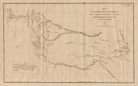 Old World Auctions - Auction 91 - Lot 145 - Map of the Route Pursued by ...