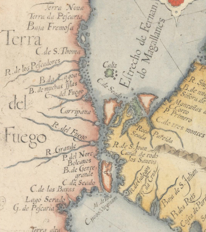 ferdinand magellan map
