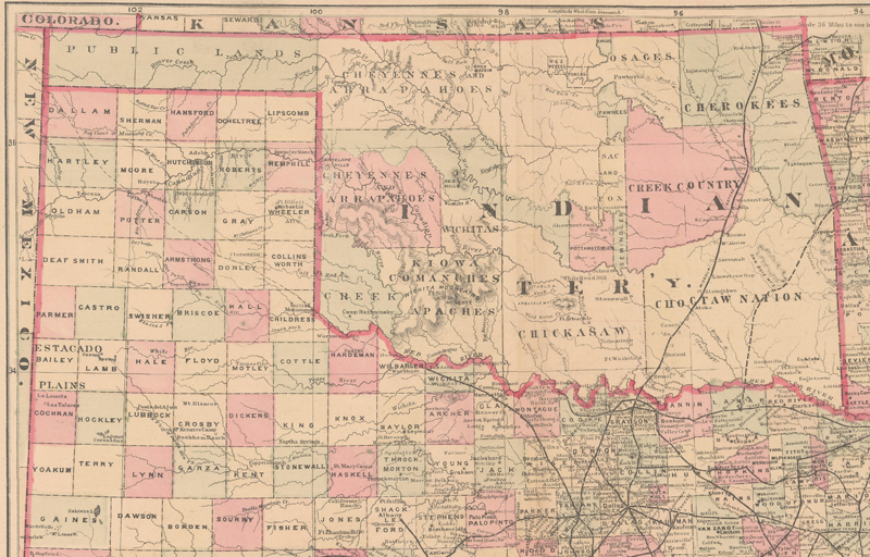 No Man's Land: The Cartographic Evolution of the Oklahoma Panhandle headline image